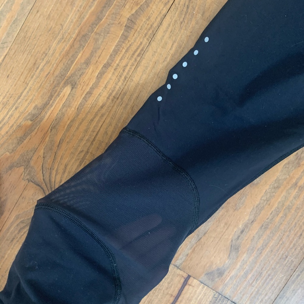 Nike Running Leggings With Mesh, Size Xsmall - image 3